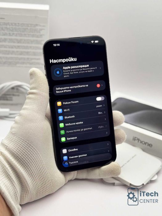 iPhone 15 Pro MAX, Black, 100% батерия, КАТО НОВ, 1г. ГАРАНЦИЯ!