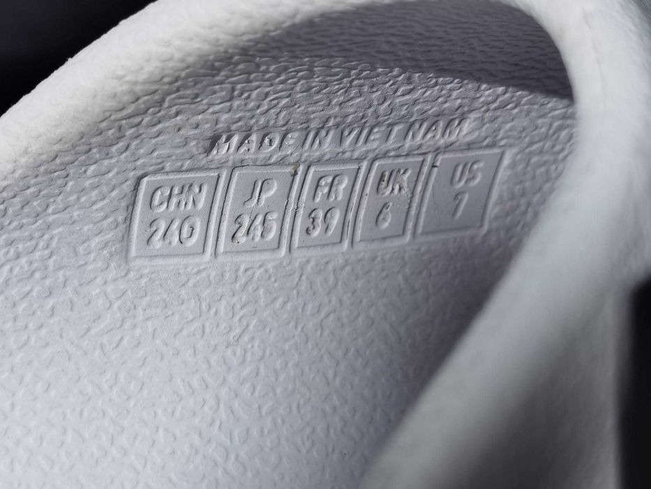 Flip-flops dama papuci albi slapi Adidas by Stella McCartney