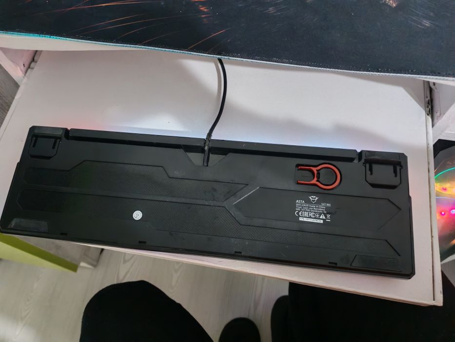клавиатура механична trust gxt  865 asta 25evro