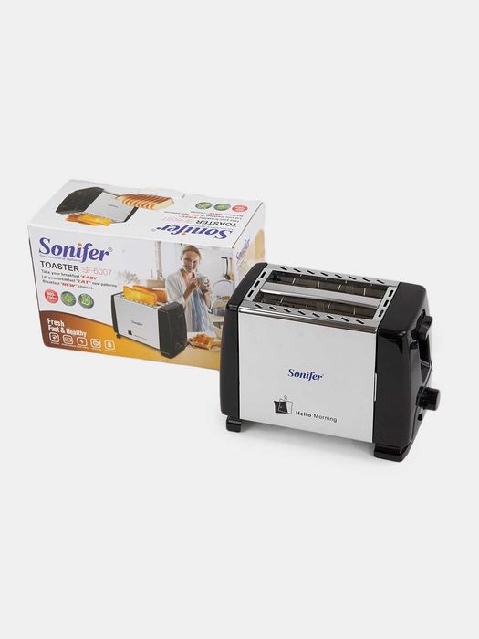 Тостер электрический Sonifer SF-6007, 5 степеней поджаривания