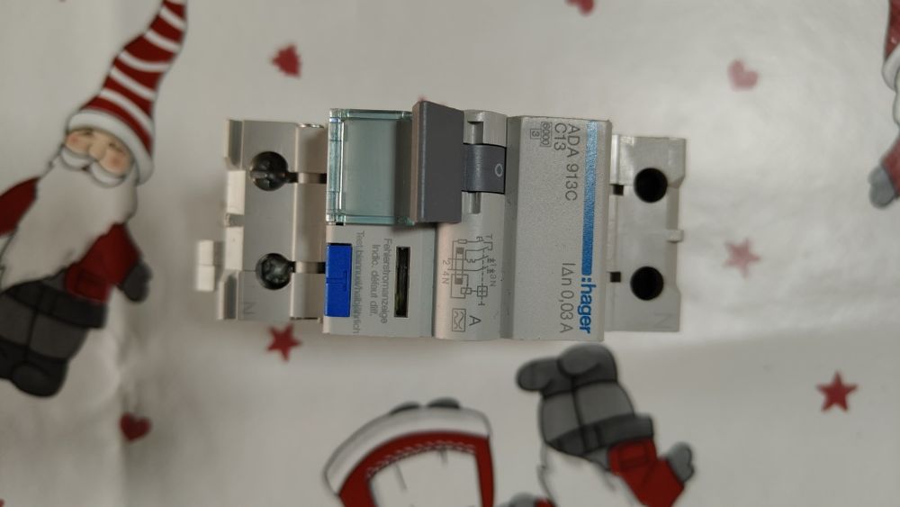 Siguranțe automate cu protecție diferențială (RCBO), Hager,