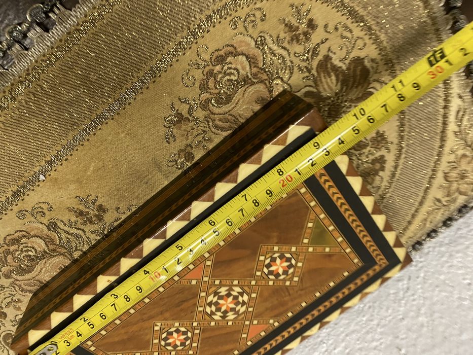 Винтидж кутия за пури и цигари интарзия Италия Sorrento 1950-те