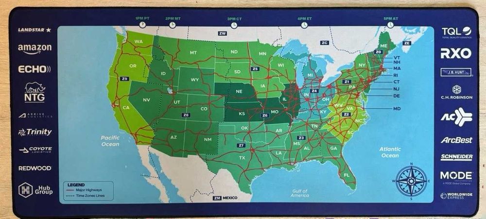 Большой коврик для мыши 90x40 см