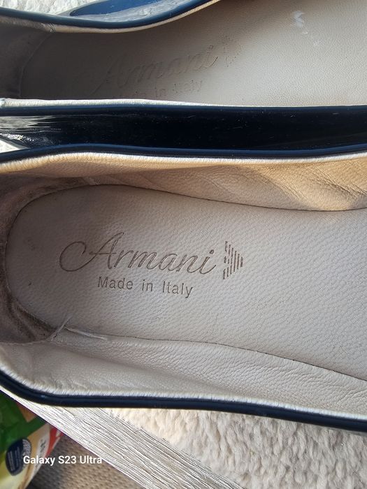 Balerini Armani piele