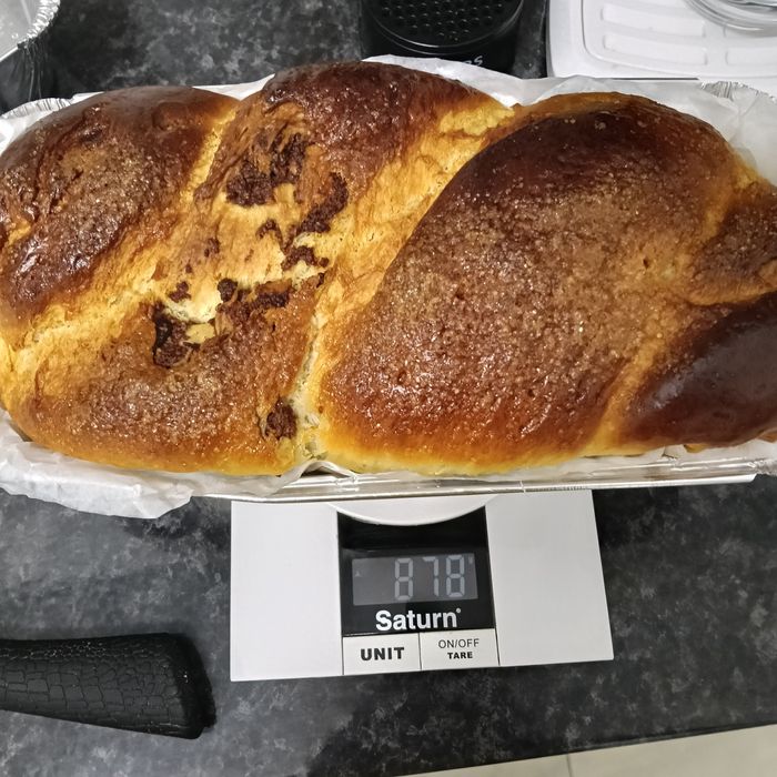 Cozonac cacao nuca și rahat