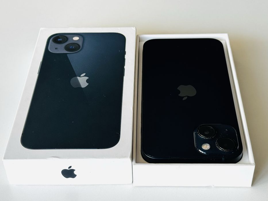 НОВ! Iphone 13 128GB Black 100% Батерия! Гаранция 6 месеца