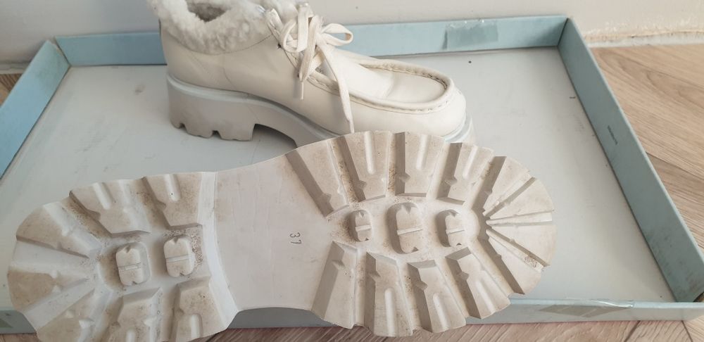 Ботинки овчина кожа