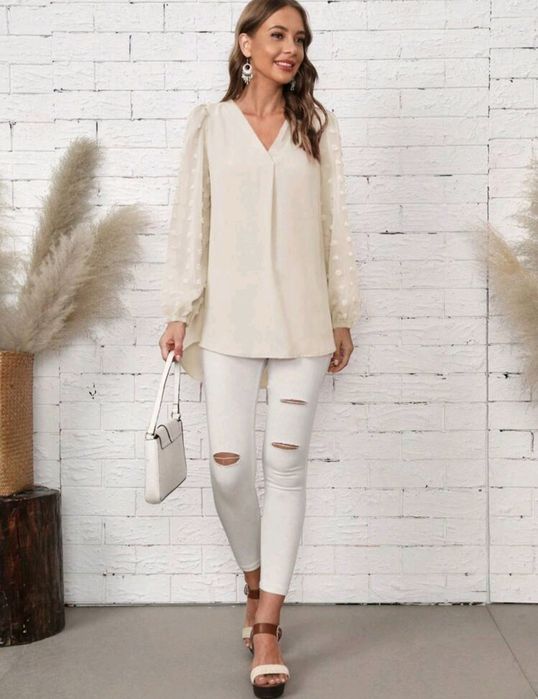 Bluza dama beige