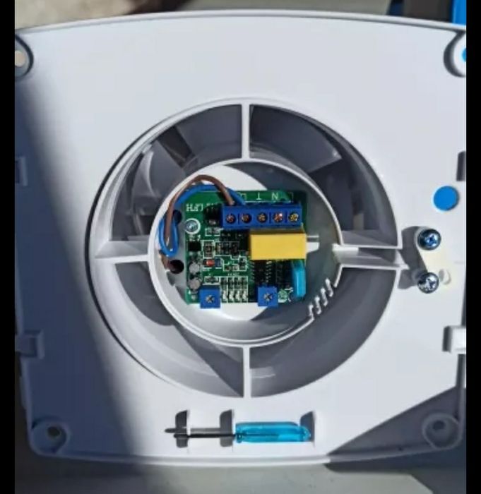 Безшумен SMART Вентилатор за баня,с и без датчик за време, хидростат