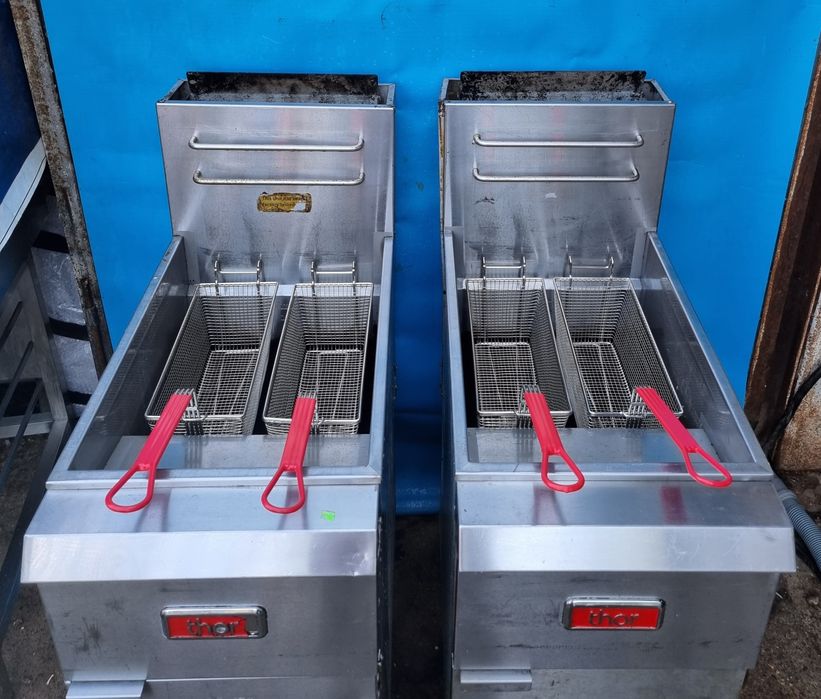 Фритюрник на газ Газов фритюрник