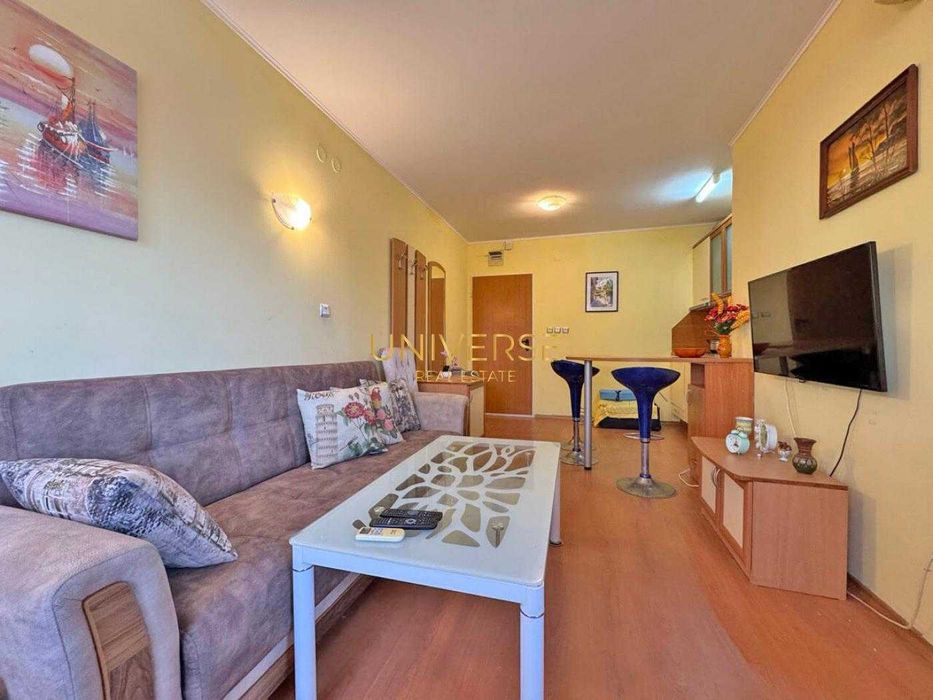 Продава се Двустаен апартамент в к.к. Слънчев бряг - 46 кв.м за 1240 €/кв.м - Снимка #1