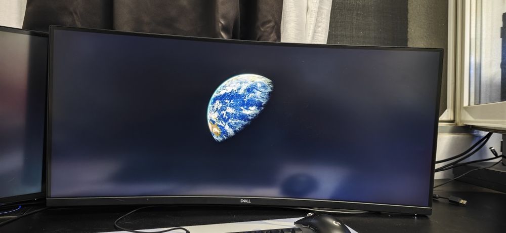 Dell S3422DWG 34" Curbat Gaming — WQHD 3440x1440, 144Hz, VA, FreeSync Premium Pro, HDR400