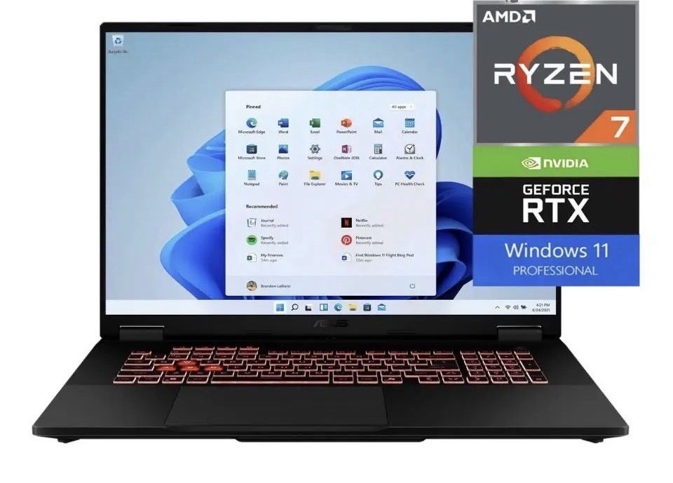 В аренду Игровой ноутбук Asus Gaming A18