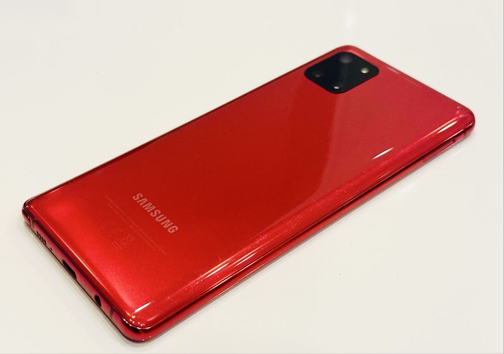 Samsung Galaxy Note 10 Lite 128 GB Red! Перфектен!