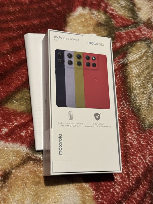 Motorola g86 power 5g 256 gb 12 gb ram dark blue