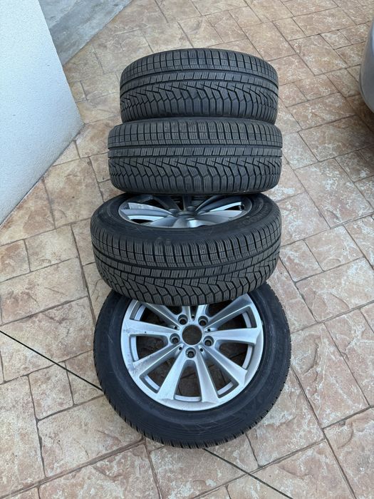 Jante 17 BMW F10 F11 anvelope iarna  RSC Hankook 225 55 17 aproape noi