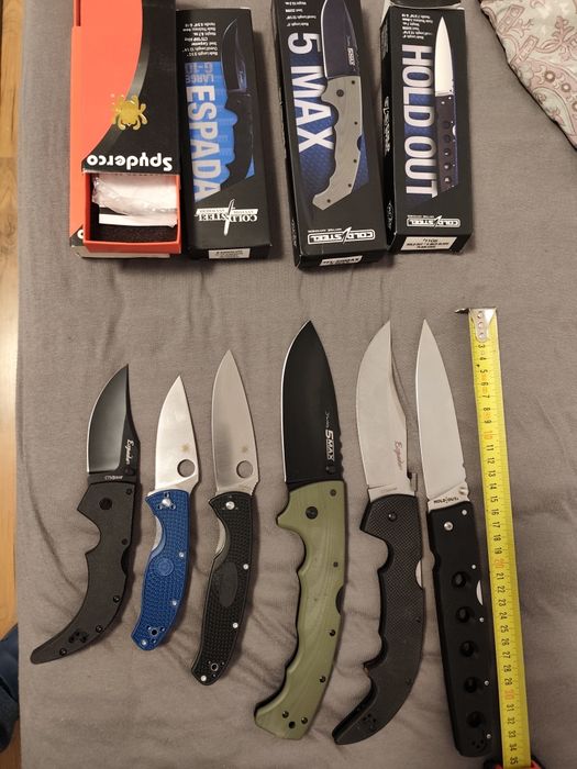 Cold steel ,spyderco