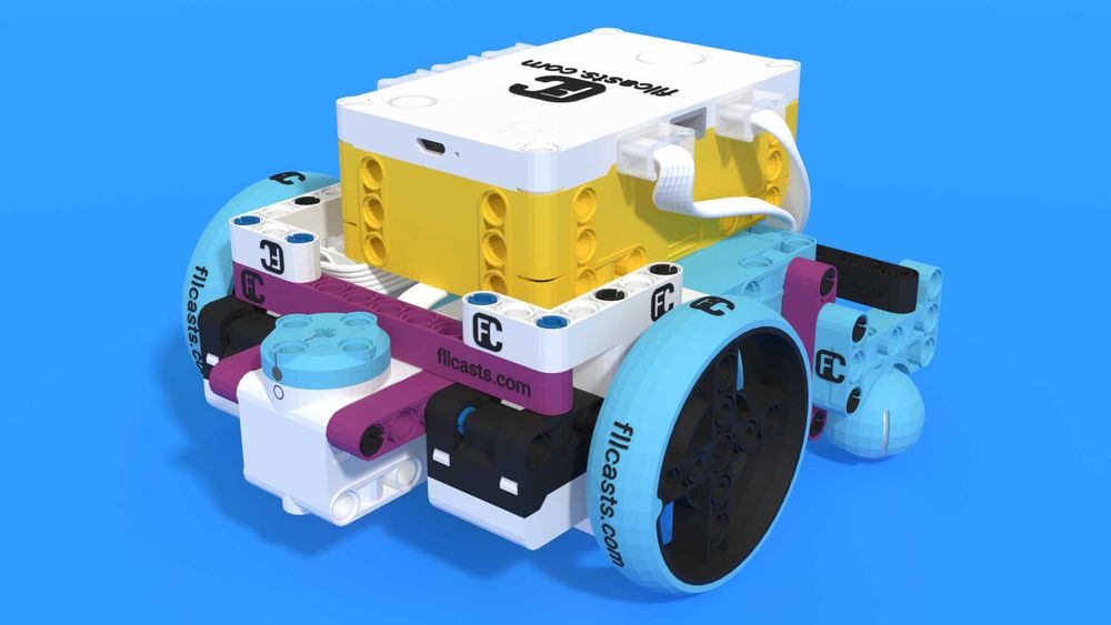 LEGO Education Spike Prime 45678 Базовый набор (Реплика) {China}