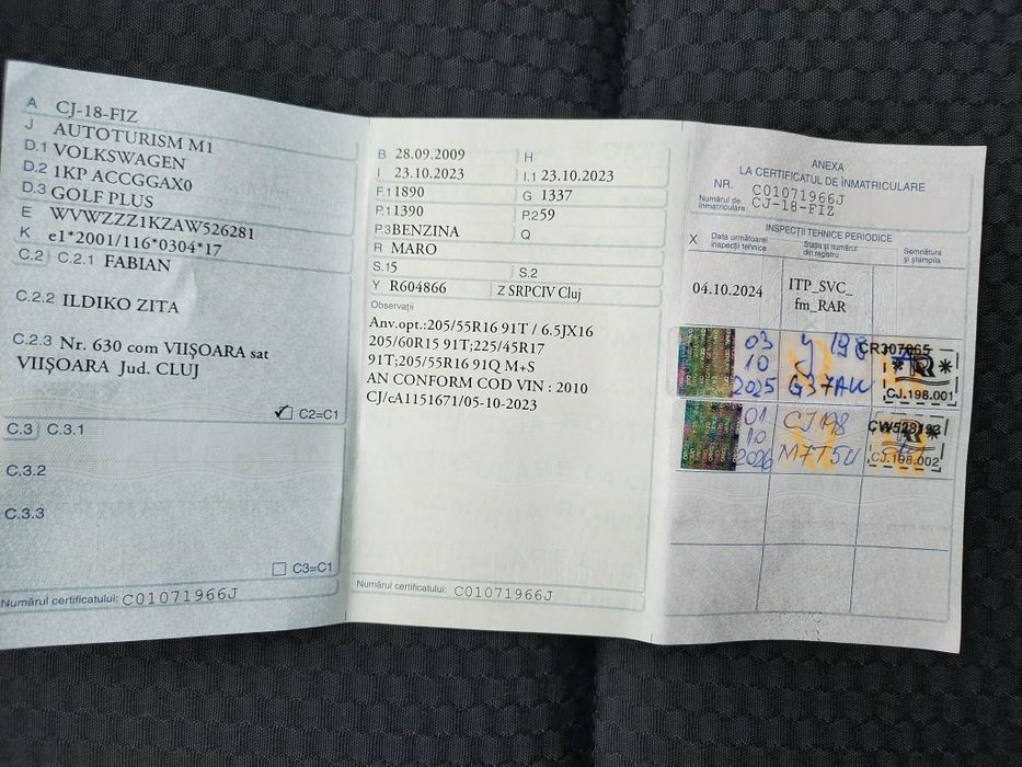 Vând VW Golf 6 Plus