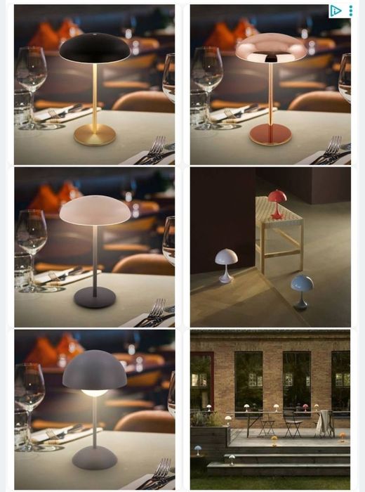 Lampa de Lumina pentru cina. pe USB c reincarcabila tine 24 h c noua in cutie