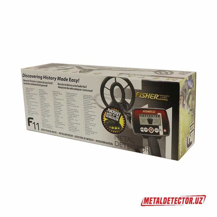 Фирменный Металлоискатель Fisher F11 с катушкой 11 DD (США)