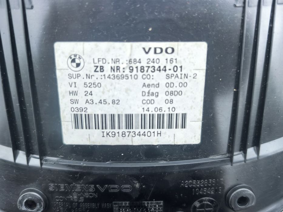 Километраж BMW e90