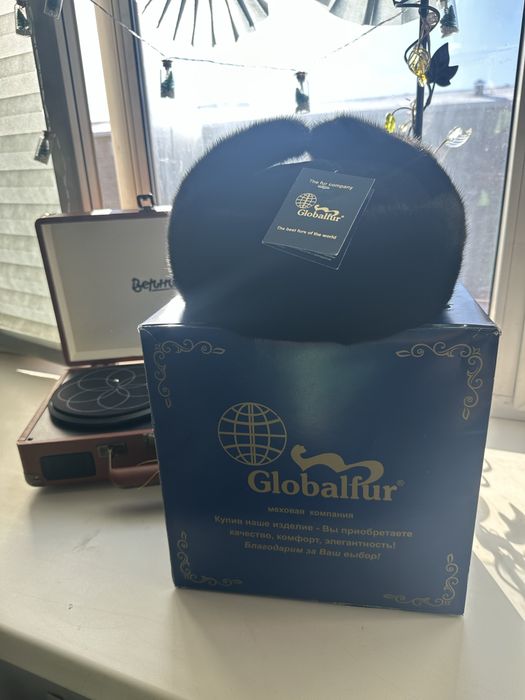 Норковая шапка ушанка