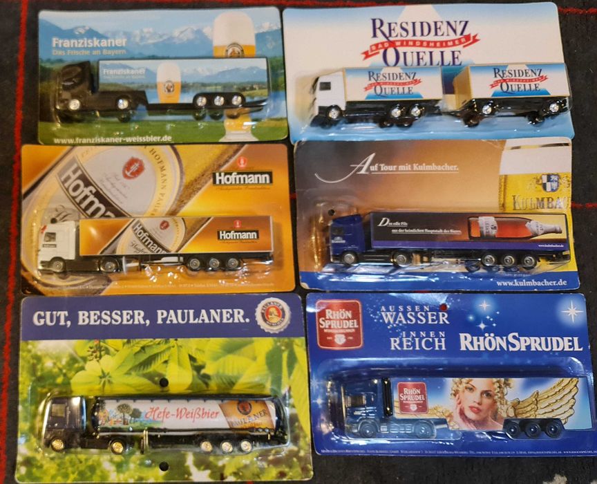 модели на рекламни бирени камиони нови