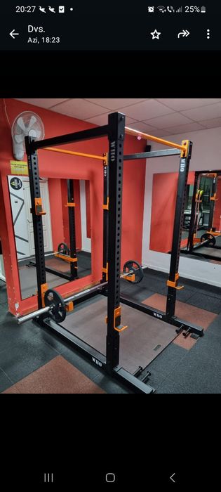 Half Rack fitness profesional j‑cups trasnforming training funcționl