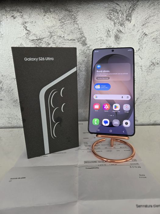 Galaxy S26 Ultra 512GB Nou cu Garanție