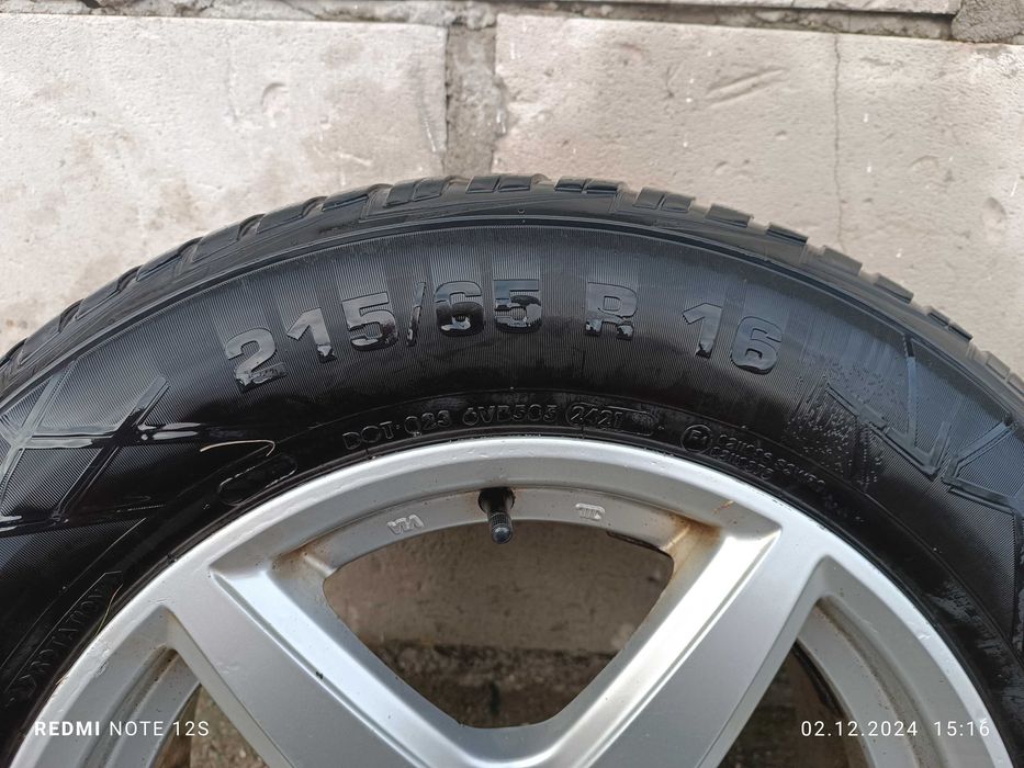 Roți Sharan de iarnă, dimensiune 215/65/R16