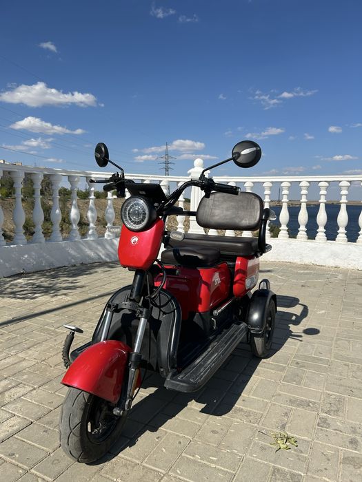 Электро мопед 3-х колесный