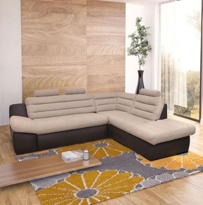 Canapea coltar extensibil Wog cu lada