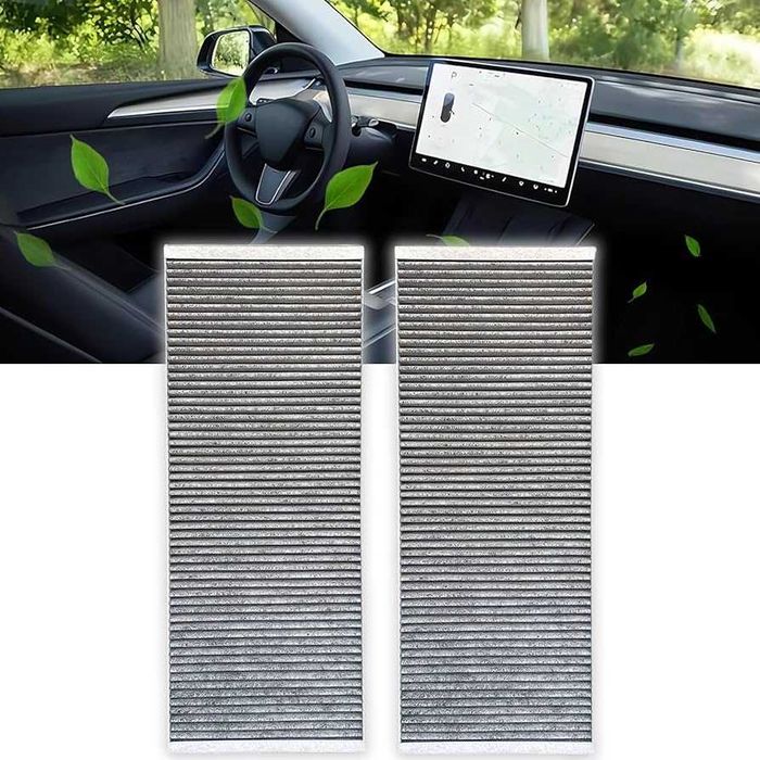 Салоный подкапотные фильтра на Tesla 3 Y S X