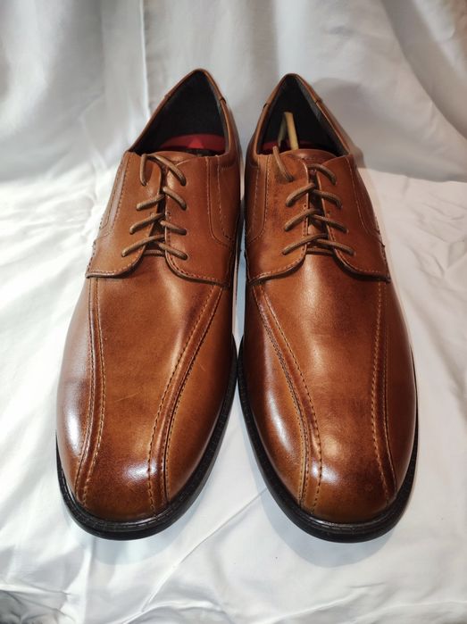 Удобни мъжки обувки от естествена кожа Rockport By Adidas №46 1/2