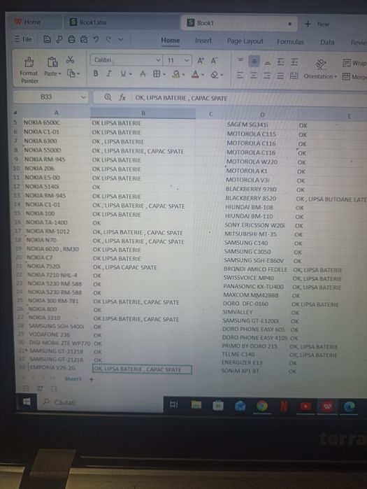 Vând lot 66 telefoane funcționale .