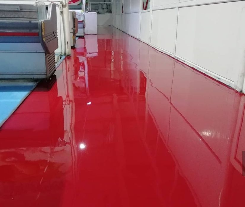 Полимерные полы. Покрытие для бетонного пола. Покрытия для бетона, нал ...