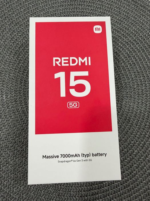 Redmi 15 5g чисто нов