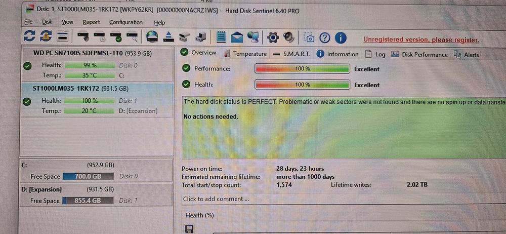 HDD extern Seagate 1TB 1000Gb Sata 3