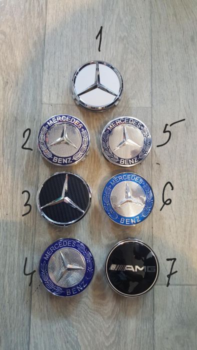 Капачки за джанти на мерцедес