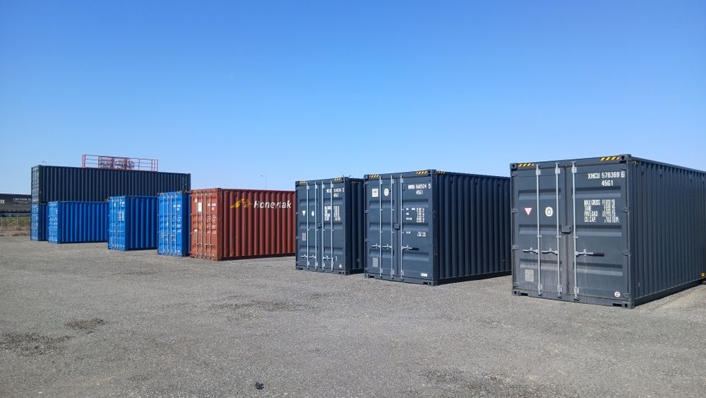 Containere depozitare/șantier 12 metri