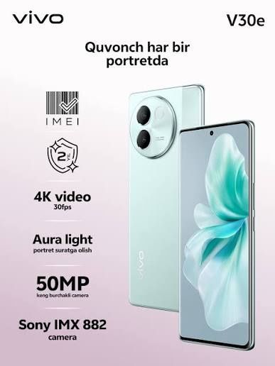 Vivo v30e 8/256 Snapdragon 6 Gen1