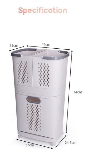 Органайзер для белья Excalidad с колесами