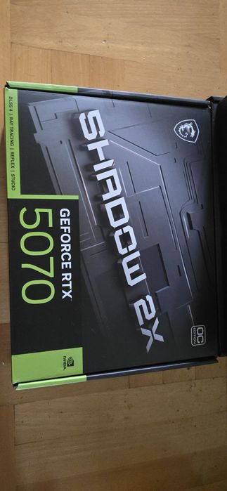 Placa Video MSI GeForce RTX 5070 12GB GDDR7 192 bit Shadow 2X OC Noua