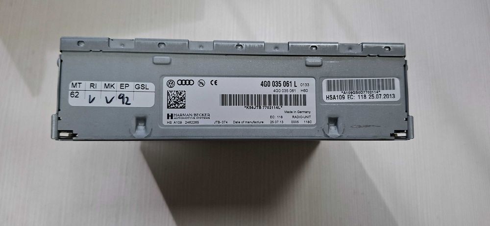 Unitate Media Harman 4G0035061L – Audi A4 B8 – MMI original