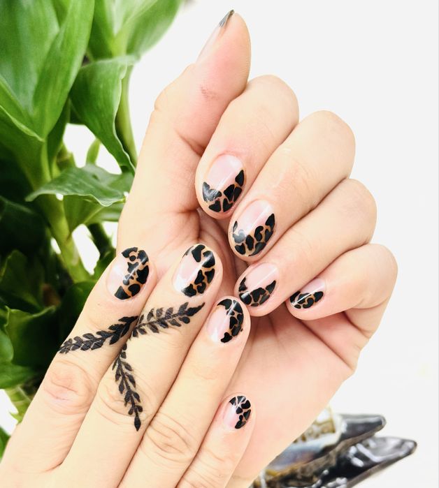 Xina chizish , tirnoqqa xina manikyur,