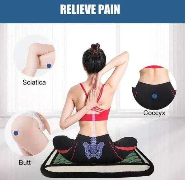 Йога Фитнес Подложка Масаж Майфан Турманий Термотерапия Фотон Турмалин