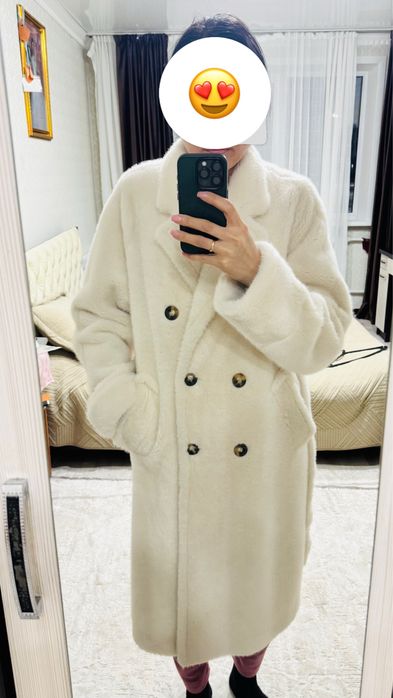 Эко шубка белый………..