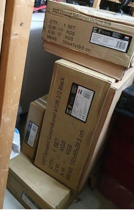 EXIT Dynamic вкопан трамплин / батут ø3