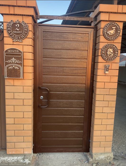 Секционный ворота, ролставни